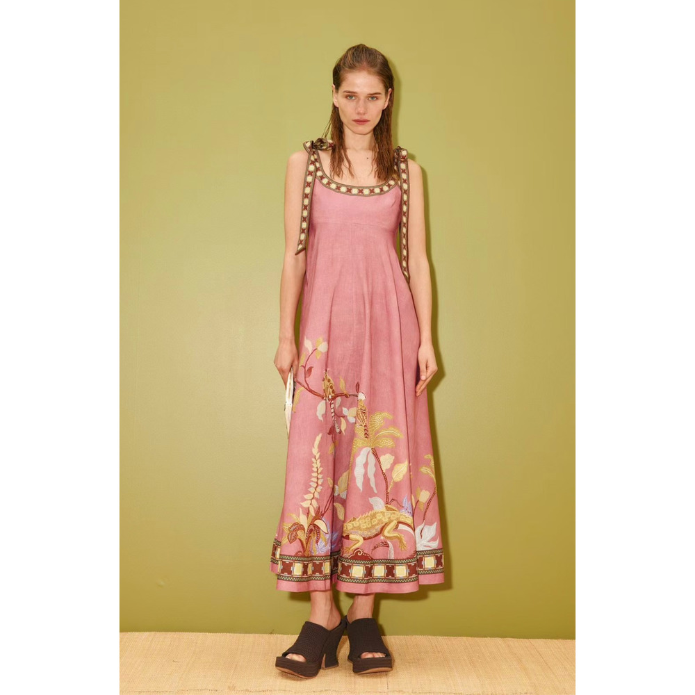 Alemais Zuri Ballet Sundress in Pink - Picture 2 of 9